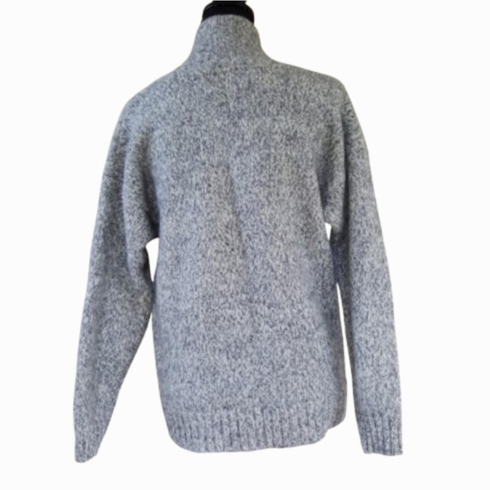 VTG Lakewoods Bay Men's Warm Winter V-Neck Pullover Wool Blend Knit Sweater (M) - Picture 5 of 9